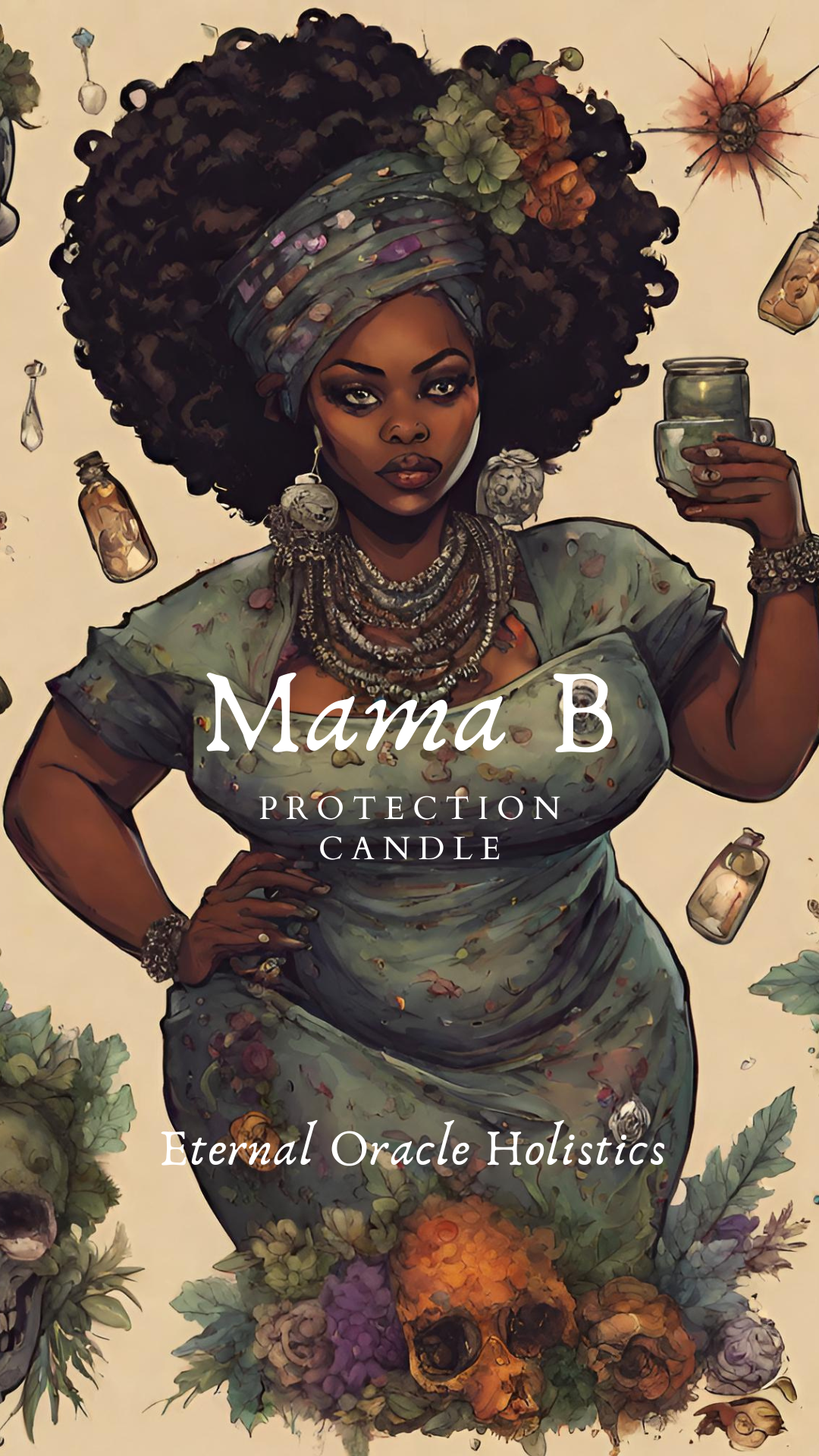 CUSTOM PROTECTION CANDLE